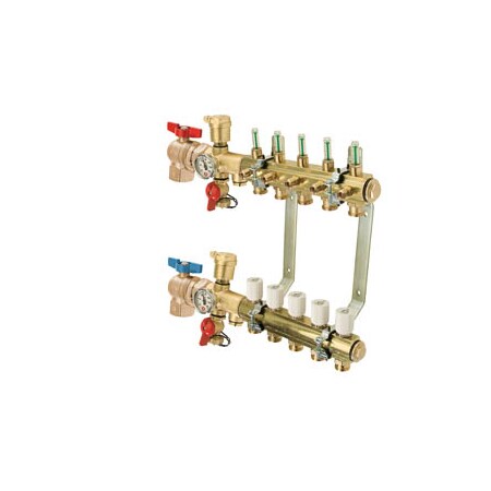 Legend Valve 10-PORT 1" MNFD W/ANG ISO VLV 8200AP-10-10